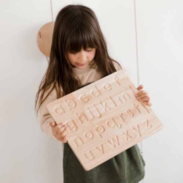 Lower case Letter Tracing board