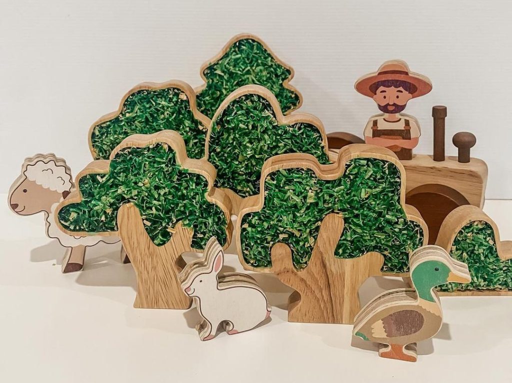 341-Eco tree play set